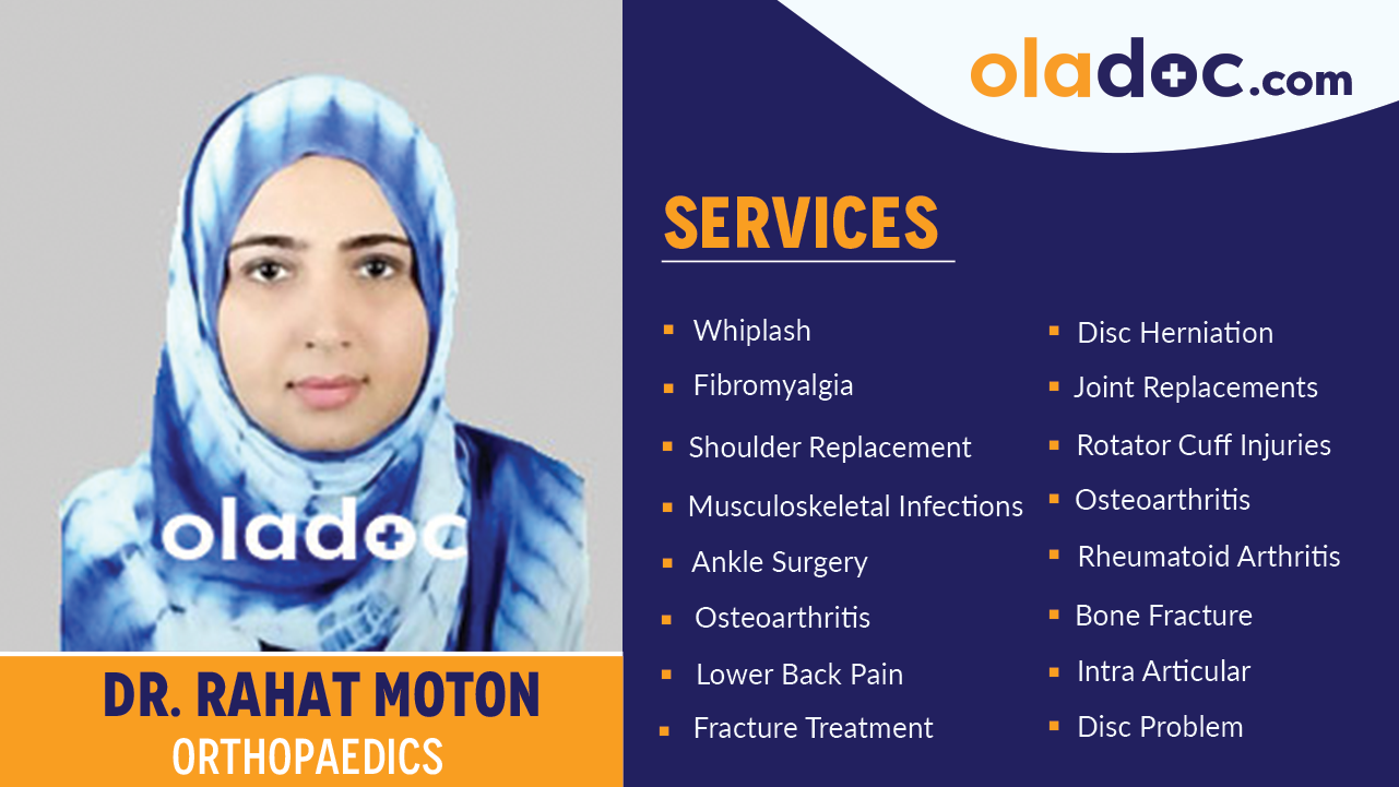 Services  provided by Dr. Rahat Moton